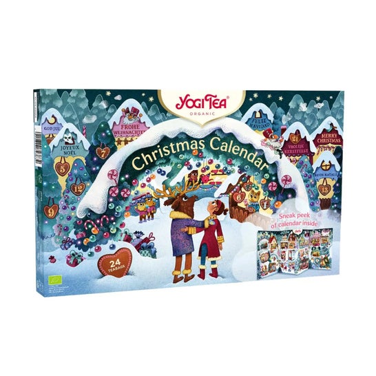 Yogi Tea Christmas Calendario de Adviento 2025 Mix 24 Bolsitas