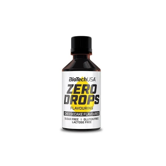 BioTech USA Zero Drops Cheesecake 50ml