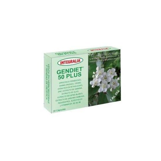 Gendiet 50 plus de Integralia, 30 cápsulas