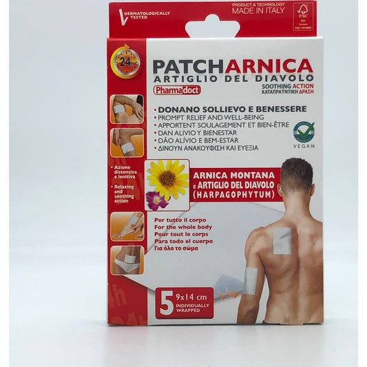 Stopdol Parches Arnica 9x14cm 5uds