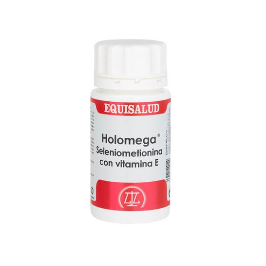 Equisalud Holomega Seleniometionina con Vitamina E 50 caps