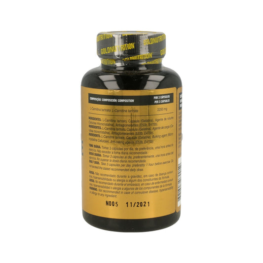 Gold Nutrition L Carnitina 750mg 60caps