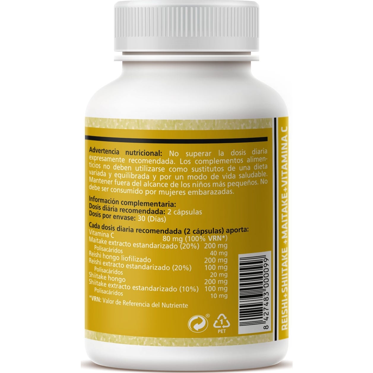 Sotya Reishi Maitake Y Shiitake 60Cáps