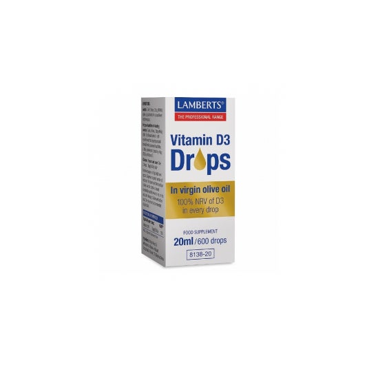 Lamberts Vitamina D3 En Gotas 20ml