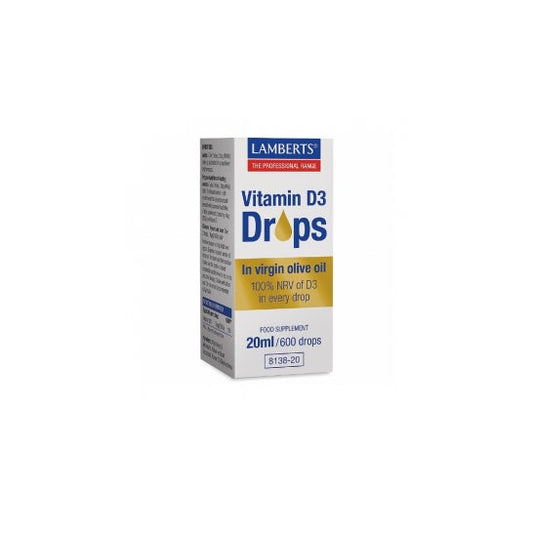 Lamberts Vitamina D3 En Gotas 20ml