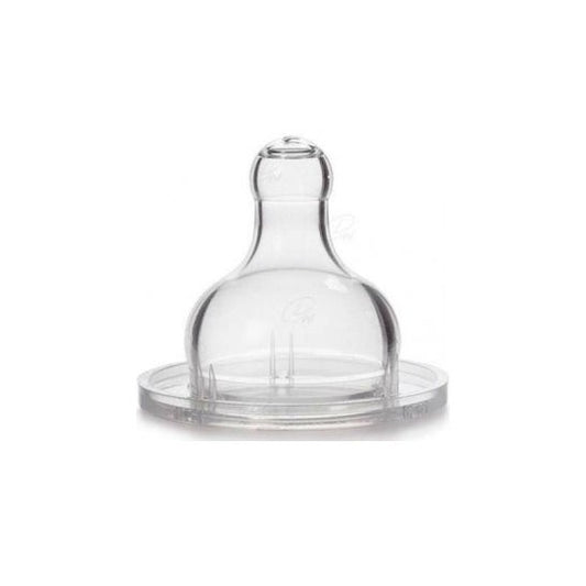 Suavinex Tetina Redonda Silicona Flujo Lento +0m 2uds