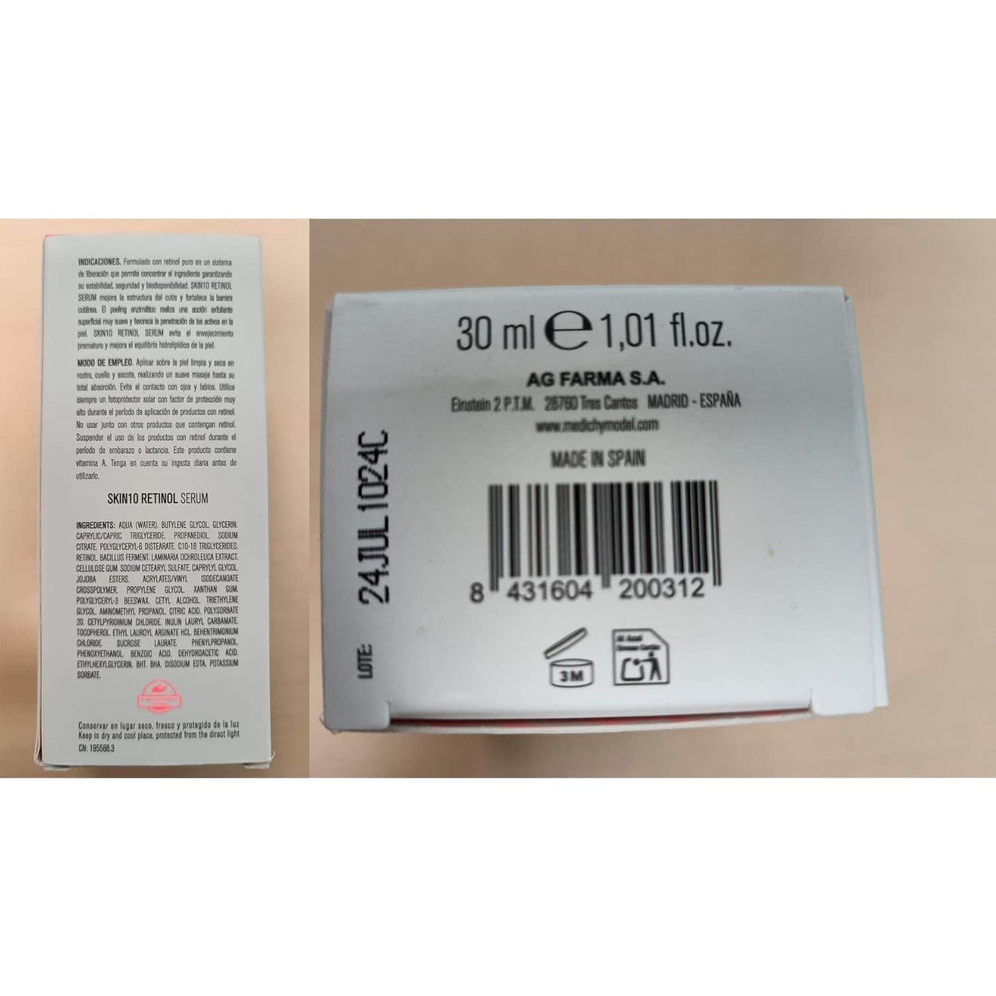 Medichy Model Skin10 Pro Vitamina A Sérum 30ml