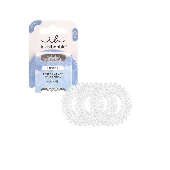 Invisibobble Power Crystal Clear 3 uds