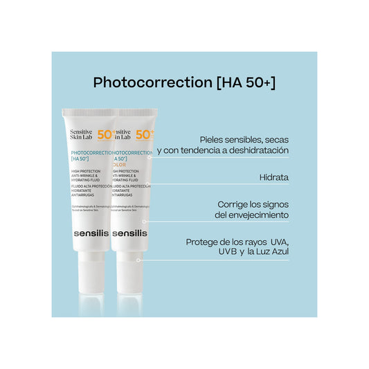 Sensilis Photocorrection Ha 50+ Color 50ml
