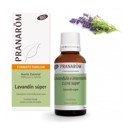 Pranarôm Aceite Esencial de Lavandín Súper BIO Formato Familiar 30 ml