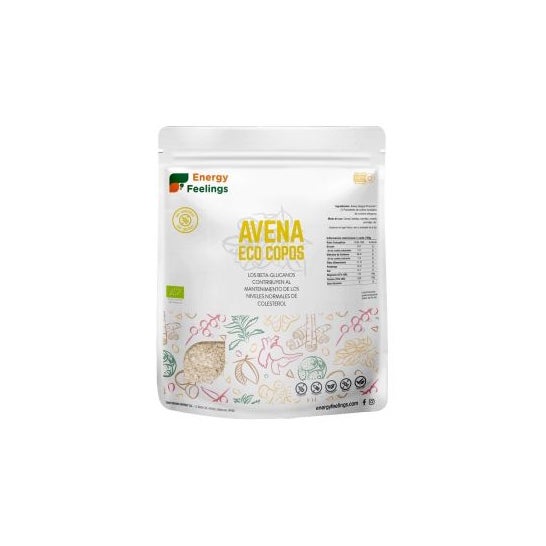 Energy Feelings Copos de Avena Eco Vegan Sin gluten500 g