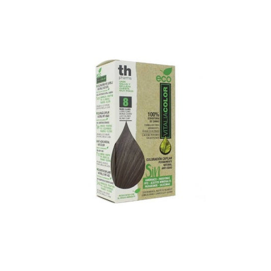 Vitalia Color Tinte Coloracion Capilar Eco Nº 8 Rubio Claro
