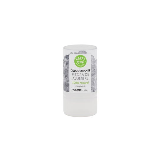 Happy Bio Cosmetics Desodorante Piedra de Alumbre 115 g