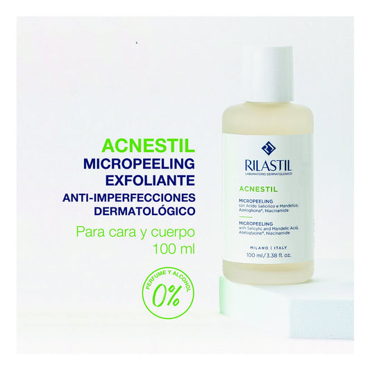 Rilastil Acnestil Micropeeling Exfoliante Cara y Cuerpo 100ml