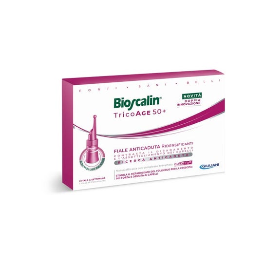 Bioscalin TricoAge50+ Redensificantes 8 Ampollas