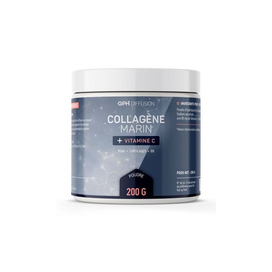 Gph Diffusion Colágeno Marino + Vitamina C 200caps