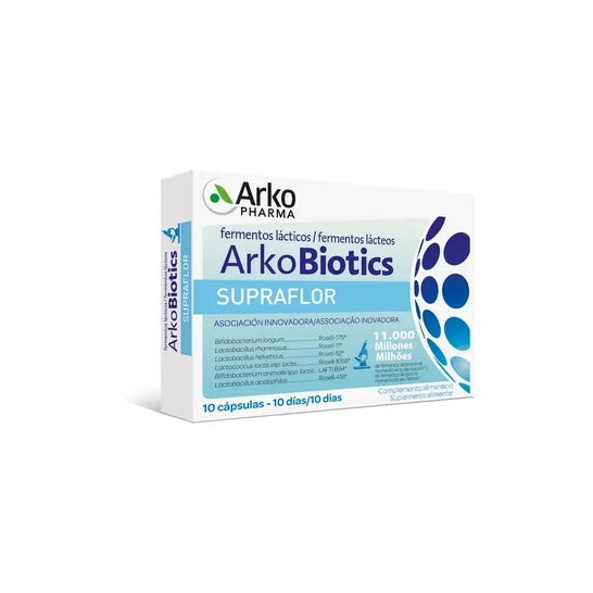 Arkopharma Arkobiotics Supraflor Adultos 10caps
