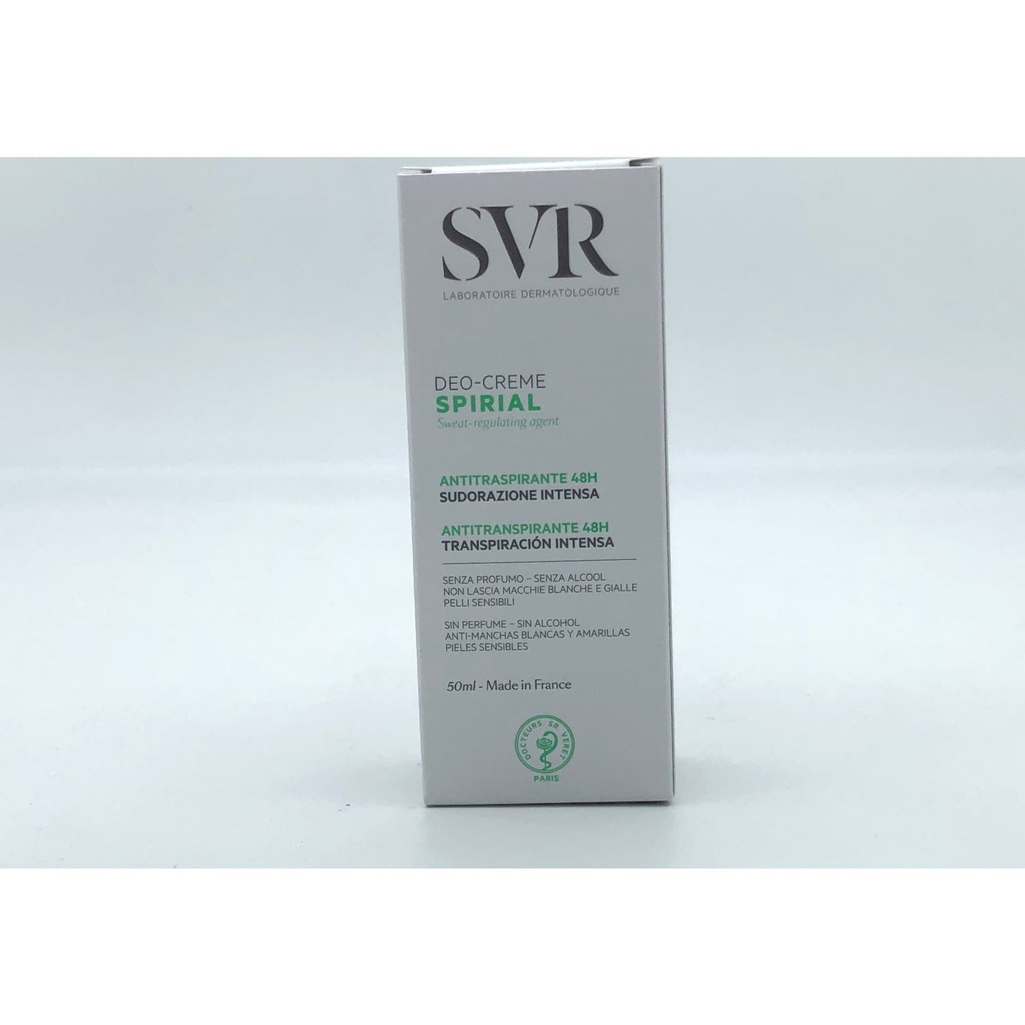 SVR Spirial Deo-Crème Desodorante Antitranspirante Intenso 48H 50ml