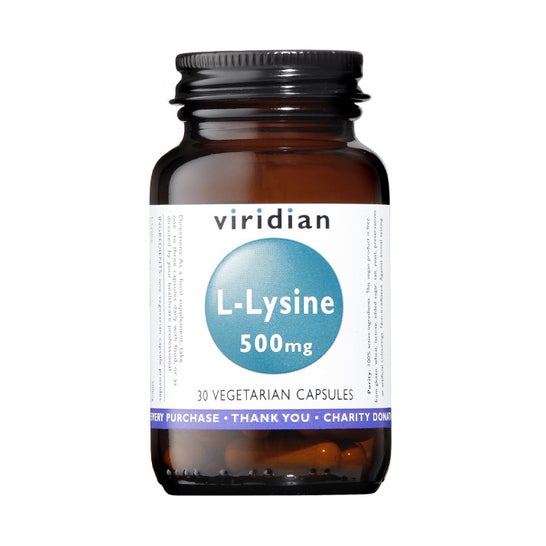 Viridian L-Lisina 500 mg 30 caps