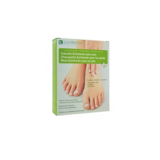Luxiderma Calcetín Exfoliante Par de pies de calcetín