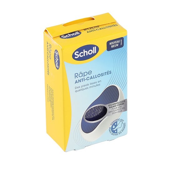 Scholl Raspador Manual Anti-Callos Nano Vidrio 1ut