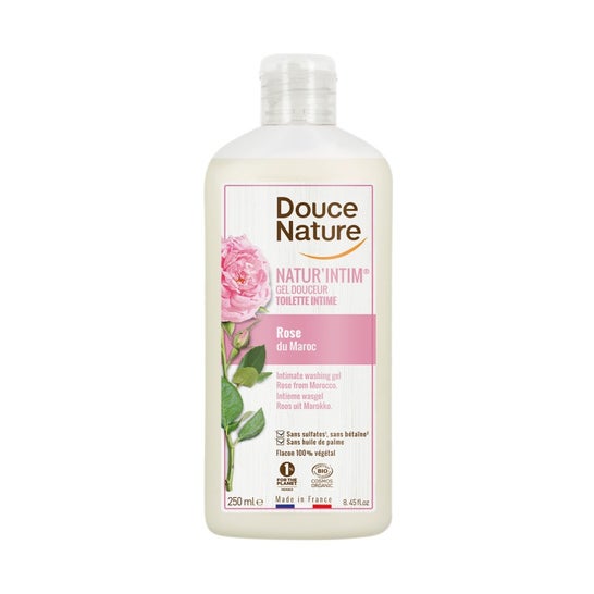Douce Nature Gel Intimo Agua Rosas Eco 250ml