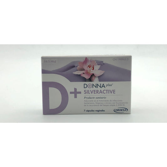 DonnaPlus+ Silveractive Vaginal 7caps