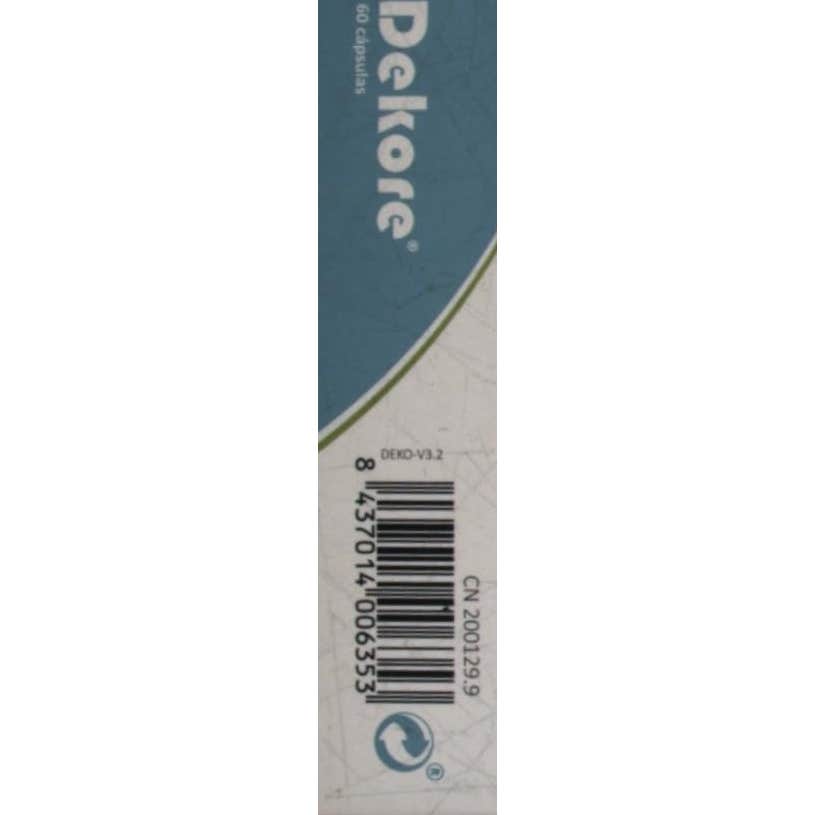 Margan Complemento Alimenticio Dekore 60 Caps