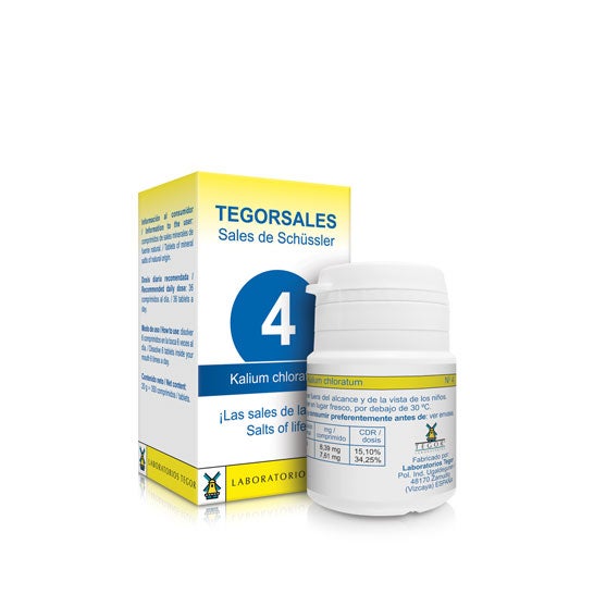 Tegor Tegor Sal 4 Kalium Chloratum 350comps