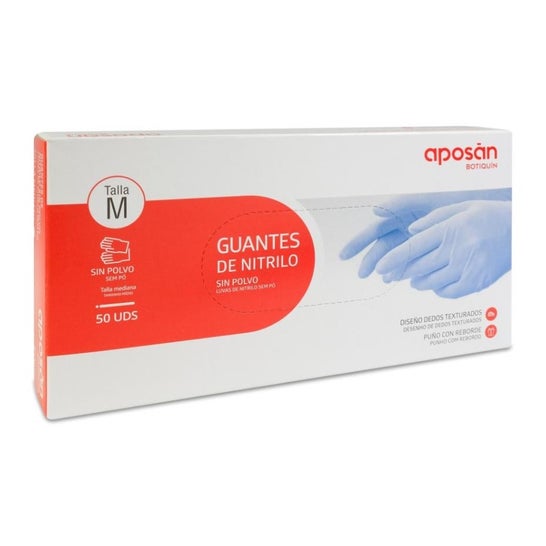 Aposan Guantes Nitrilo 50uds