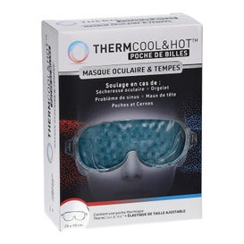ThermCool&Hot Bolsa de Bolitas Máscara Ocular & Sienes 26x10 cm