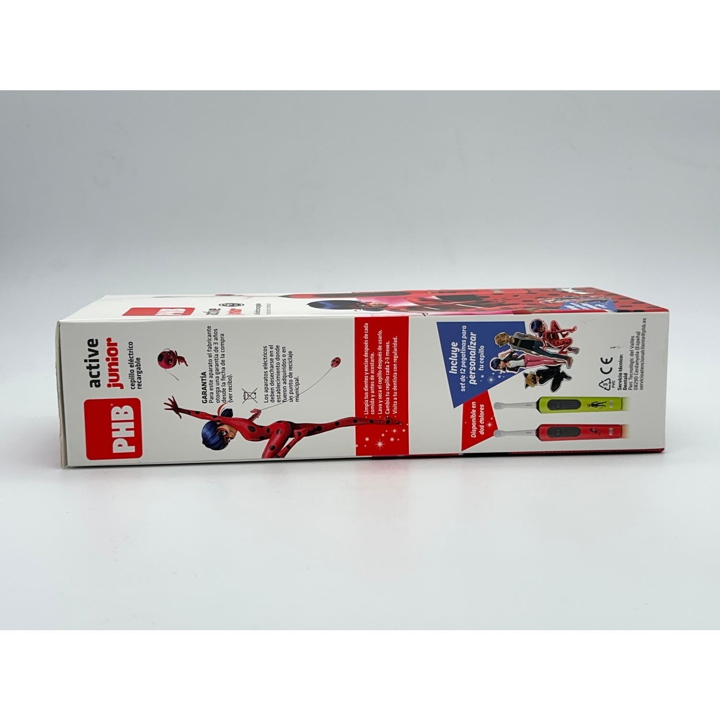 PHB Active Junior Cepillo Eléctrico LadyBug Rojo