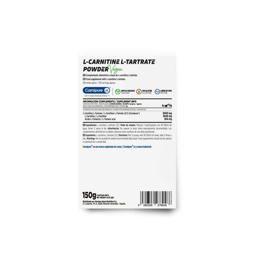 HSN L-Carnitina L-Tartrato Carnipure® en Polvo 150g