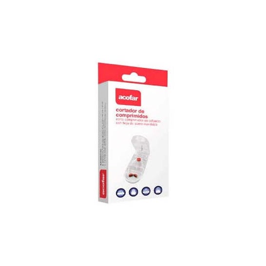 Acofar Pastillero Cortador de Comprimidos 1u