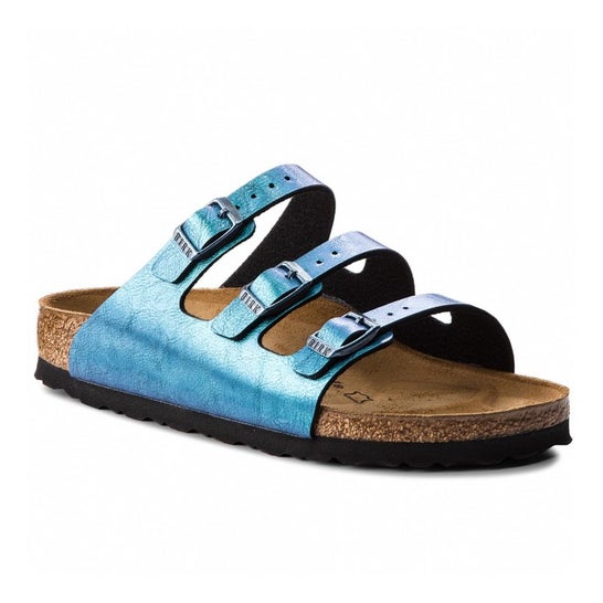 Birkenstock Sandalia Florida Butterfly Azul Talla 34 1 Par