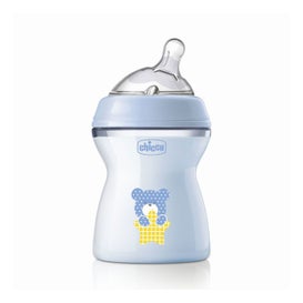 Chicco Biberón Natural Feeling 2M+ Azul 250ml