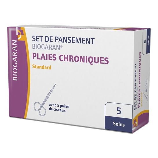 Biogaran Set Aposito Plaie Std 5 uds