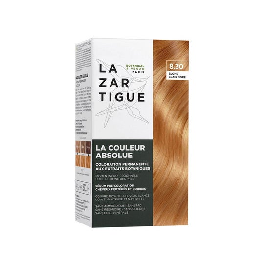 Lazartigue Kit Absolute Color 8.30 Rubio Claro Dorado