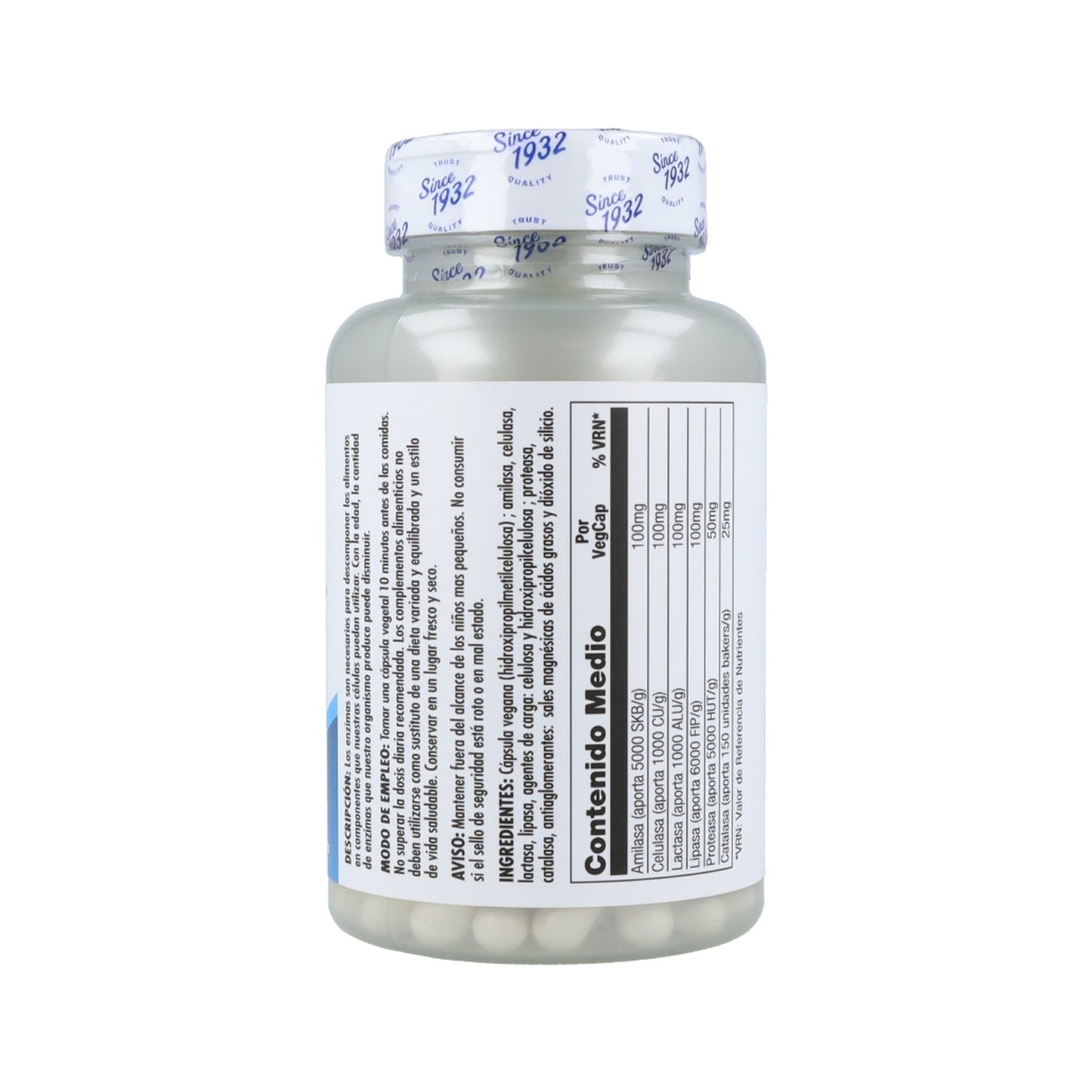 Kal Suplementos Absorb N Zyme 90 Tabletas