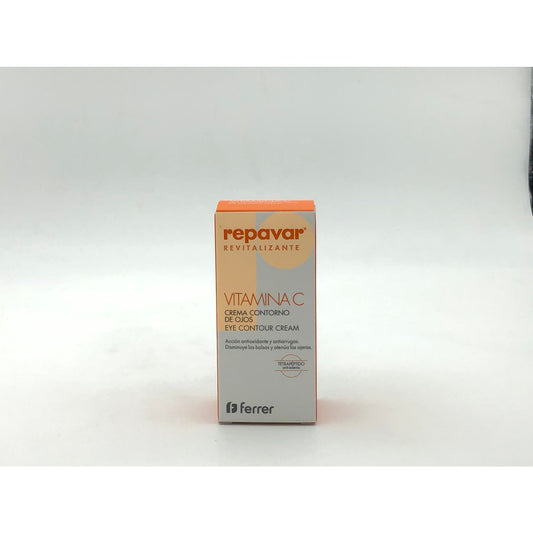 Repavar Revitalizante Vitamina C Crema Contorno de Ojos 15ml