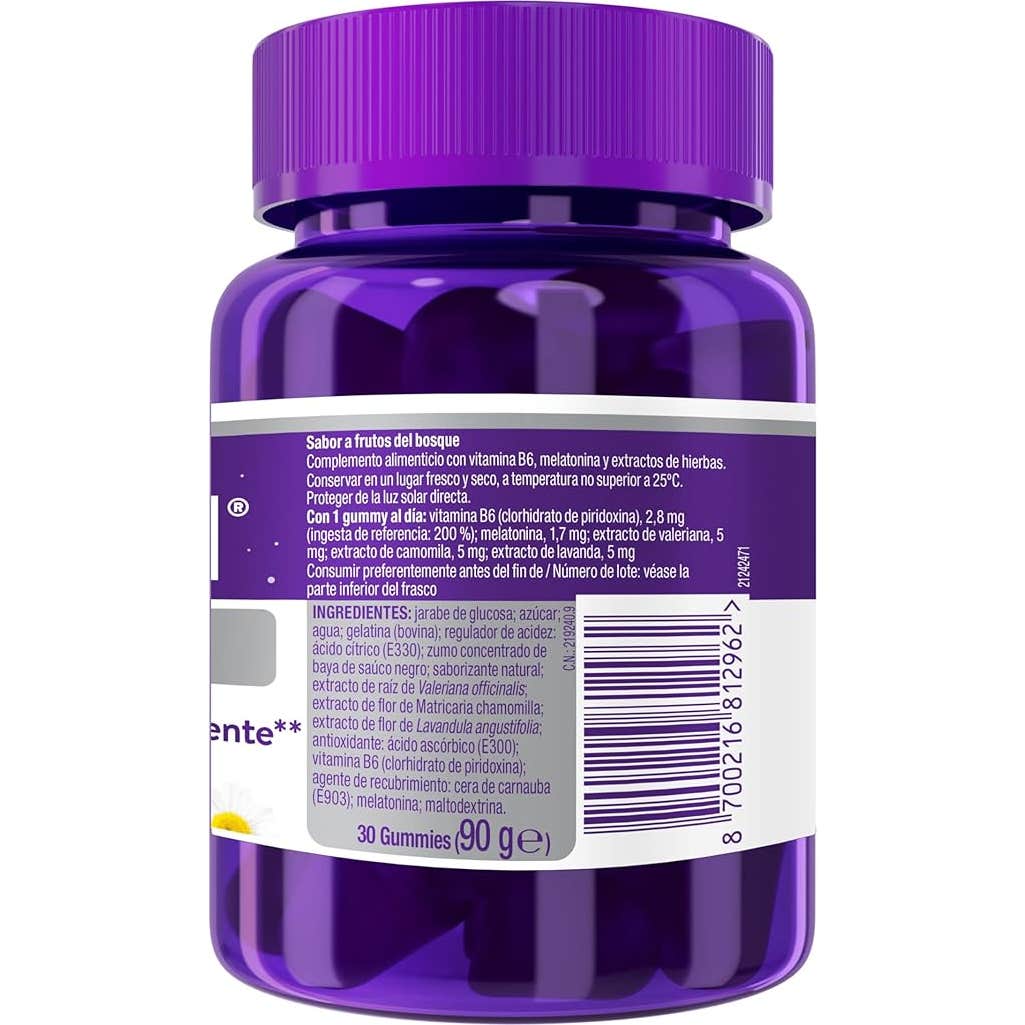 ZzzQuil Natura Forte Sabor Frutos del Bosque Gummies 30uds