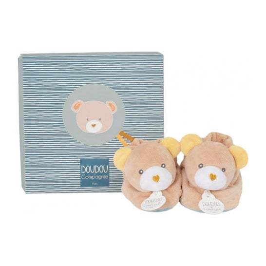 Doudou Pantuflas Oso 1ud