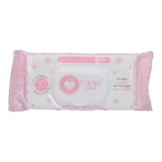 Musc Intime Toallitas Húmedas Íntimas Sakura L'Innocente 30uds