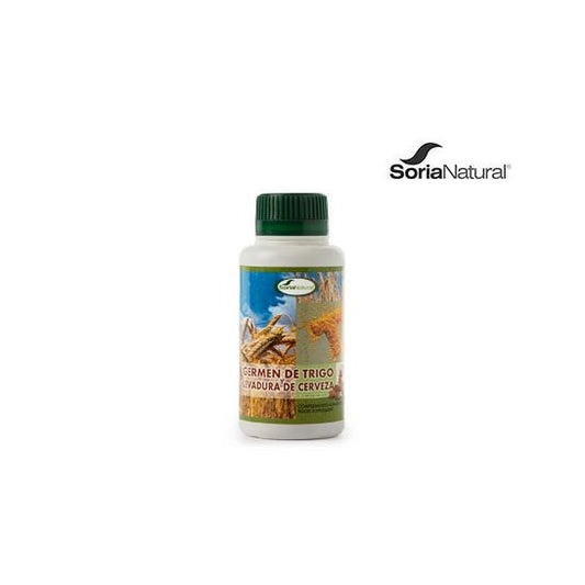 Soria Natural germen de trigo + levadura de cerveza 500comp