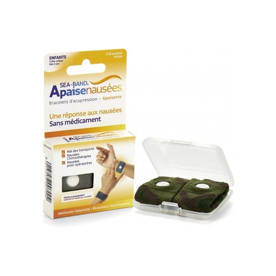 Sea-Band Original Against Child Transport Sickness 2 Brazaletes