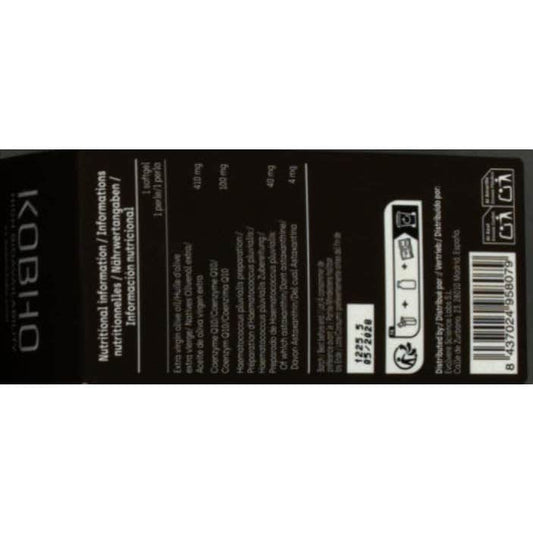 Kobho Astaxanthin + CoQ10 60caps