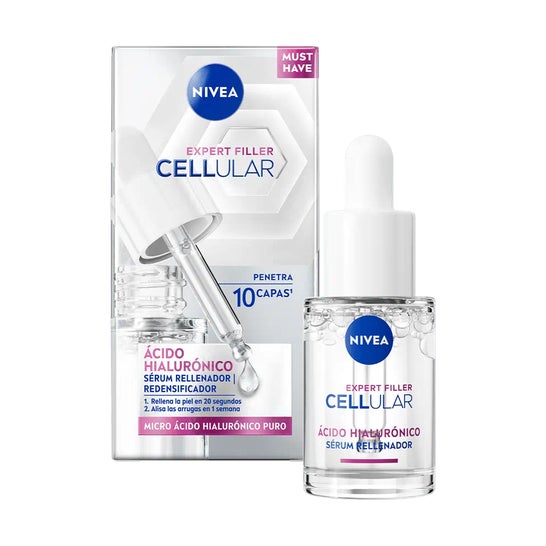 Nivea Expert Filler Cellular Ácido Hialurónico Sérum Rellenador 15ml