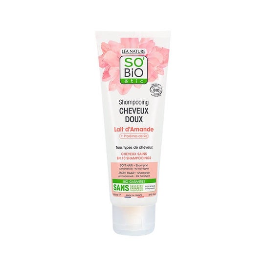 So Bio Etic Champú Suave Almendras Proteinas 250 ml