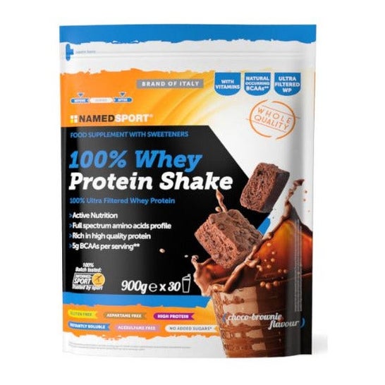 Named Sport 100% Whey Protein Shake Choco Brownie 900g