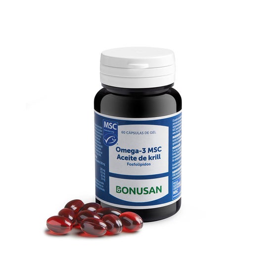 Bonusan Omega-3 Msc Aceite De Krill 60caps